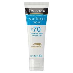 Protetor Solar Facial Neutrogena Sun Fresh FPS 70, 40g