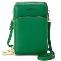 Bolsas Feminina Pequena Transversal Porta Cartão Carteira-Feminino