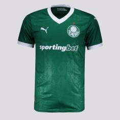 Camisa Puma Palmeiras I 2025 Jogador Masculina-Masculino