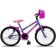 Bicicleta Feminina Aro 20 Power Branca Bike Bella Infantil Power Bike,