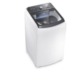 Máquina de Lavar Electrolux 14,5kg Branca Efficient Cesto Inox Jet&Clean 127v LEE15