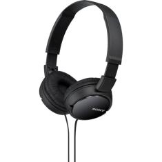 Sony MDR-ZX110 Stereo Headphones alto e claro qualidade de som - Black