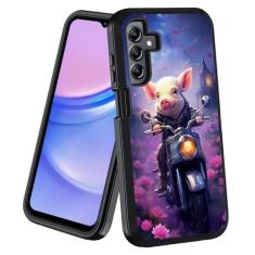 POIUYTREW Projetada para Samsung Galaxy A15 5G, capa protetora de corpo inteiro resistente de 3 camadas [grau militar] à prova de poeira à prova de choque para Samsung Galaxy A15 5G 6,5 polegadas,