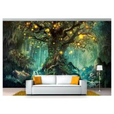 Papel De Parede Floresta Encantada Natureza 3M² Xna160 - Você Decora