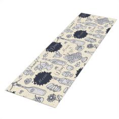 Tapete Passadeira de Cozinha Bhennys 120x40 Antiderrapante - Style Bra