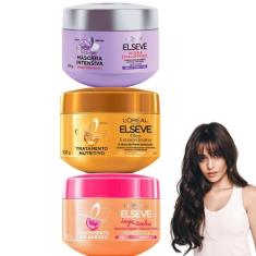 Cronograma Capilar Loreal Paris Elseve Hidratação Nutrição Reparação R