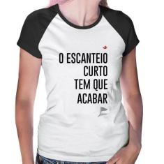 Baby Look Raglan O escanteio curto tem que acabar - Foca na Moda, Bran