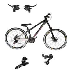 Bicicleta Aro 26 Vikingx Tuff 44 Aluminio 21v Suspensão Dianteira Camb