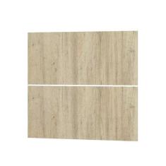 Painel Cabeceira Solteiro 96cm Master Luciane Móveis, Avelã Rústico