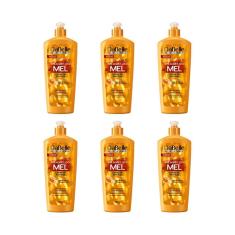 Creme Pentear Dabelle 550G Milagres Do Mel - Kit Com 6Un