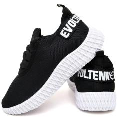 Tênis Masculino Esporte Malha Respirável Fecho Cadarço Macio-Masculino