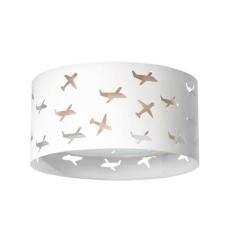 Luminária infantil plafon aviões duplo cáqui 30x16 - TOM LUZ