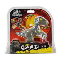 Boneco Elástico Estica Jurassic World Blue - Goo Jit Zu