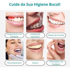Irrigador Oral Jato Agua Higiene Bucal Limpeza Dental