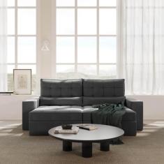 Sofá Retrátil e Reclinável 4 Lugares 240cm Embaúba Extra CabeCasa Made