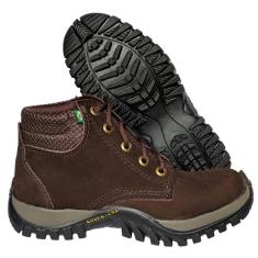 Bota Adventure Botina Feminino Masculino Couro Sapatao Trabalho - Art 