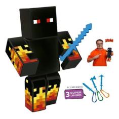 Boneco Minecraft Athos Articulado 25 cms Algazarra