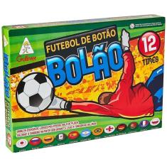 Futebol de Botão Bolão Com 12 Seleções - Gulliver