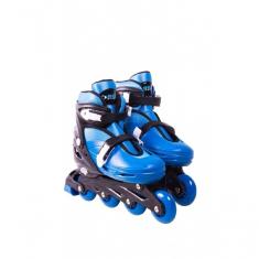 Patins Roller In-line Radical Ajustável Azul (m 32-35)