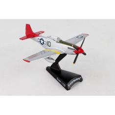 Miniatura De Metal Aviao Caça Daron P-51D Mustang Esca 1/100