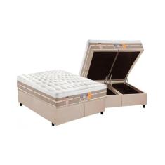 Cama Box Queen: Colchão Molas Pocket Ensacadas Castor Silver Star Air 