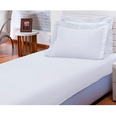 Jogo De Lençol Viúva Algodão Solteirão C/ Elástico 180 Fios - Cortinas