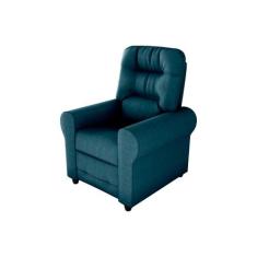 Poltrona do Papai Reclinável Clio Petróleo Matrix