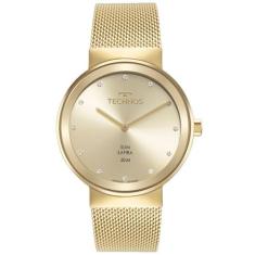 Relógio Technos Feminino Slim Dourado - 1L22WM/1X