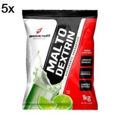 Kit 5X Malto Dextrin BodyAction - 1000g-Masculino