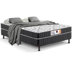 Cama Box Casal Conjugado Ortopédico 40cm 138X188x40 Inmetro - Rabi Col