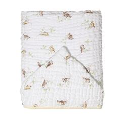 Papi Textil Toalha De Banho Soft Bamboo Mami Com Capuz Estampada 1,15M X 85Cm Contem 01 Unidade