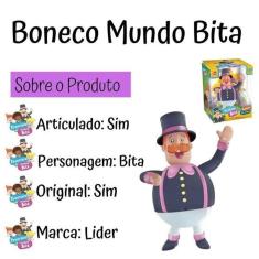 Boneco Bita Em Vinil Articulado Mundo Bita Infantil Didático