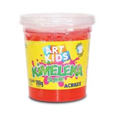 Kimeleka Slime Art Kids 180g Vermelho 555 Acrilex