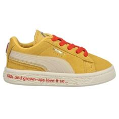 PUMA Toddler Boys X Haribo Suede Triplex Sneakers Shoes Casual - Yellow