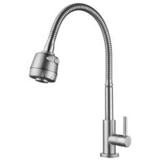 Torneira Cozinha Gourmet Flexível Giratória Mesa Longa NOX06 Doan