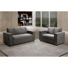 Conjunto de Sofá Maceió 2 e 3 Lugares - VivaroDecor