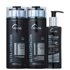 Kit TRUSS Ultra Hydration Hair Protector Trio (3 Produtos)