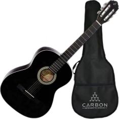 Kit Violão Estudante Completo Acústico Aço S14 Giannini Bk