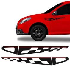Kit Faixa Sandero Gt Line 2013 Lateral Modelo Original - SPORTINOX, Pr