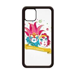 Capa dupla Happy Carnival of Venice para iPhone 12 Pro Max para Apple Mini Mobile Case
