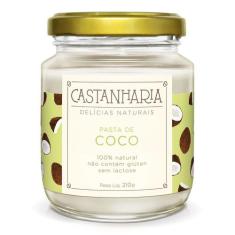 Pasta De Coco Sem Lactose Castanharia 210G