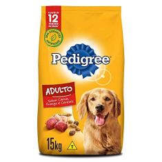 Ração Pedigree para Cães Adultos Sabor Carne e Cereais 15kg - 15Kg