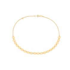 Colar Choker Rommanel Banhado Ouro Berloques Medalhas 532055