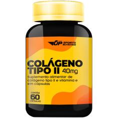 Colágeno Tipo II 40mg Contra Dor Articular UP Sports Nutrition 60 Cápsulas 