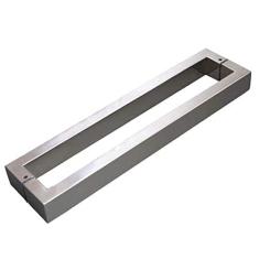 Puxador para Porta Duplo 102cm 2 Peças H40 Geris Inox Escovado