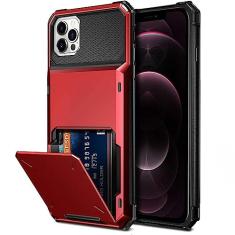 Carteira com 4 slots para cartão de crédito capa para iPhone 14 Plus 13 Pro 11 12 Pro Max XR X XS Max 7 8 Plus capa para cartão, roxo, para iPhone SE 2020