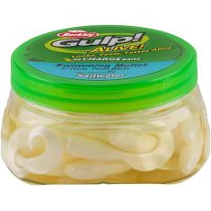 Berkley Gulp! Alive! Isca de pesca macia para nadar, branco pérola, 15 cm - 4x7