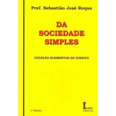 Da Sociedade Simples - 01Ed/11