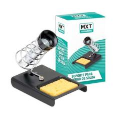 Suporte Para Ferro De Solda Com Esponja Vegetal - MXT