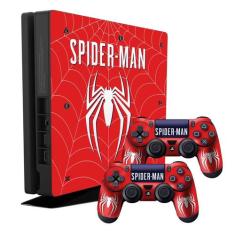 Adesivo Ps4 Slim Spider-man Bundle - Resitank